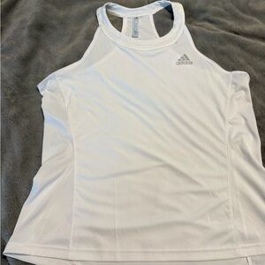 Adidas Women's Sleek White Tank Top